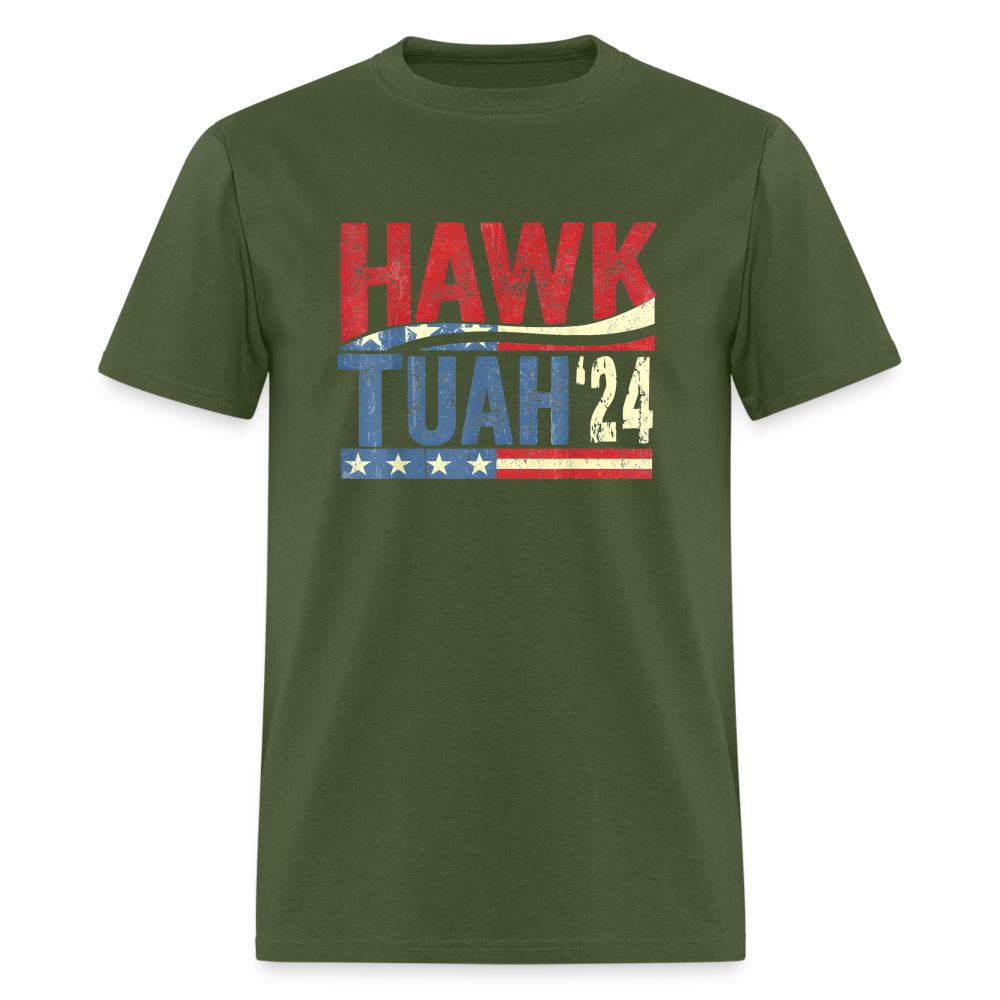 Hawk Tuah 24 Classic T-Shirt - military green