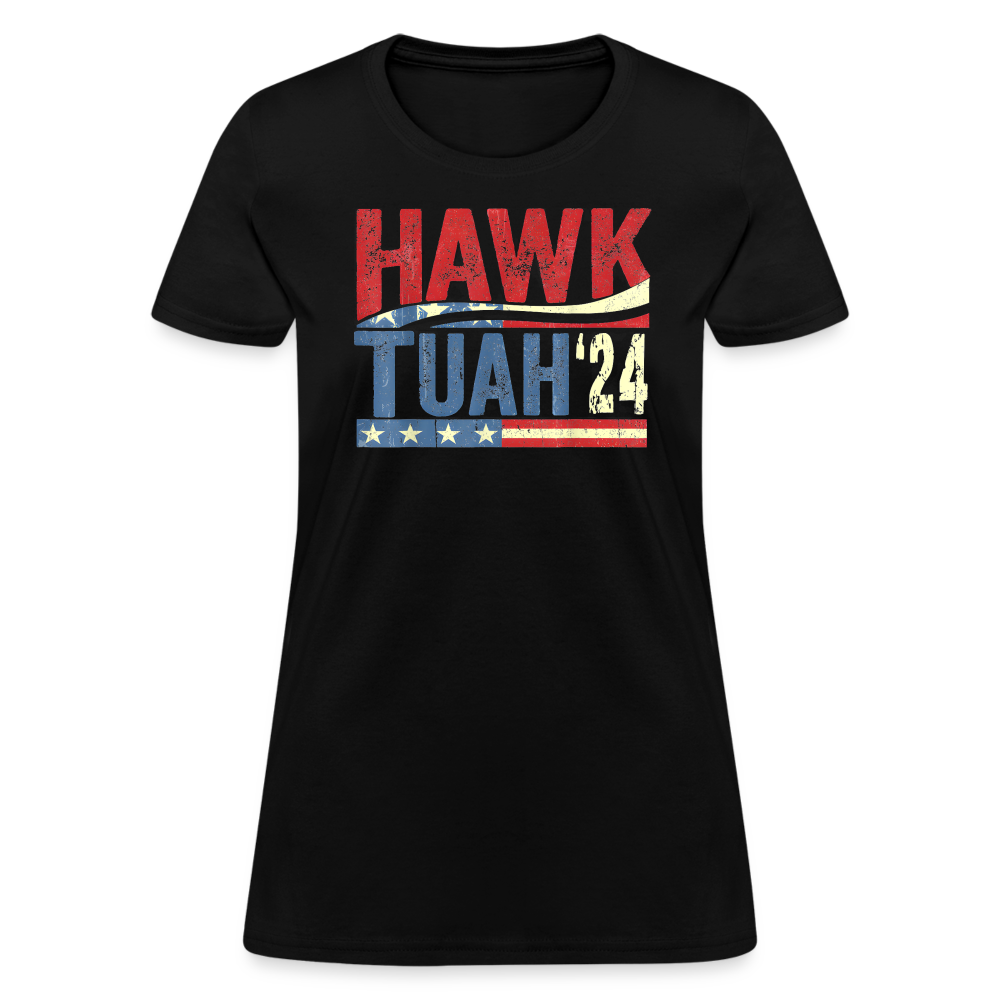 Hawk Tuah '24 Women's T-Shirt - black