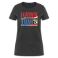 Hawk Tuah '24 Women's T-Shirt - heather black