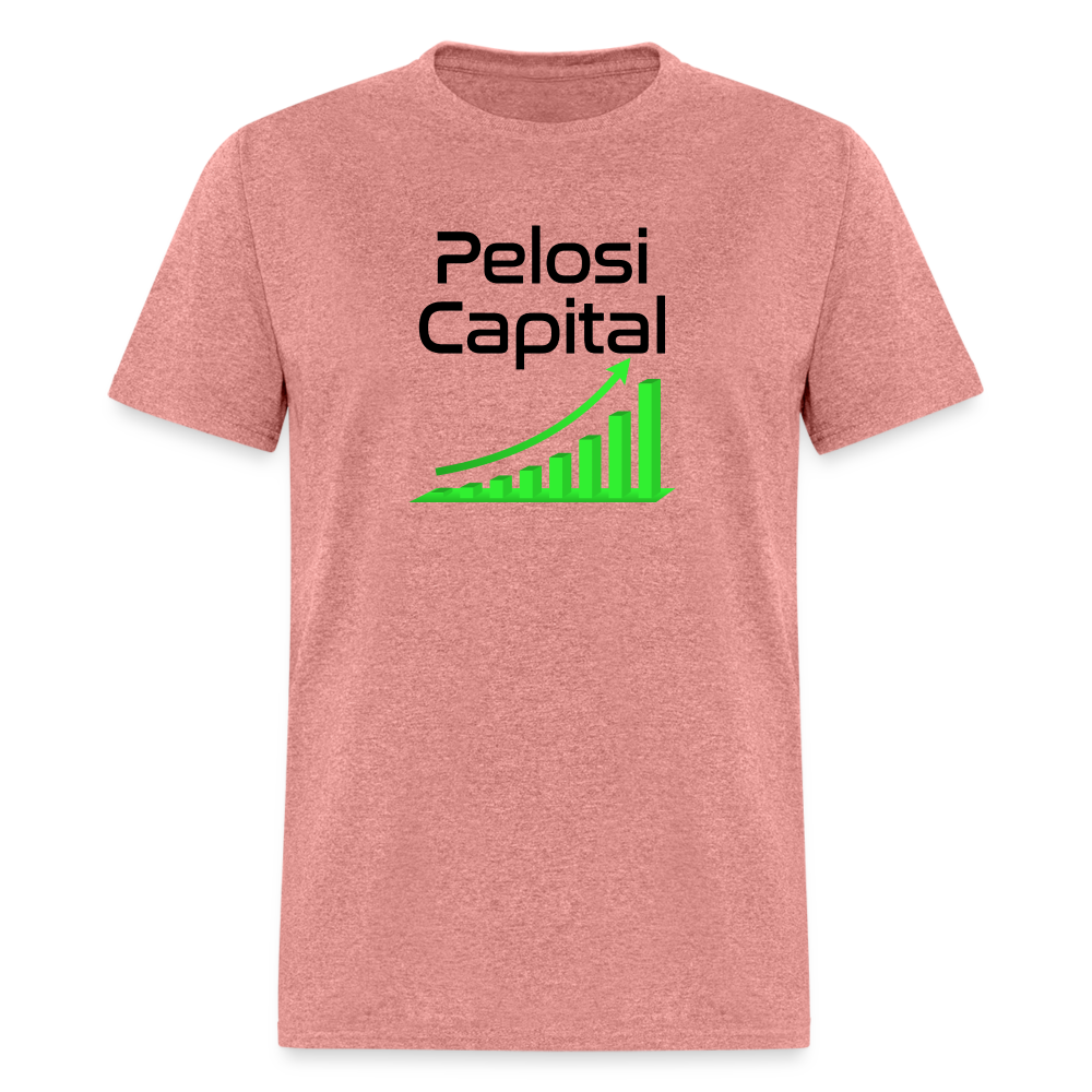 Pelosi Capital Classic T-Shirt - heather mauve