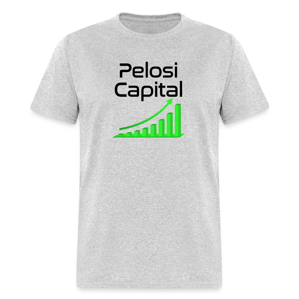 Pelosi Capital Classic T-Shirt - heather gray