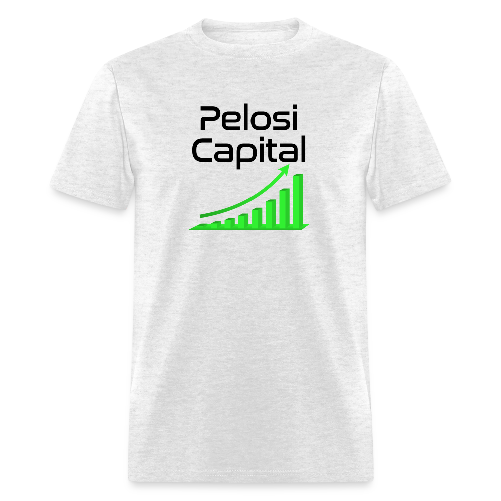 Pelosi Capital Classic T-Shirt - light heather gray