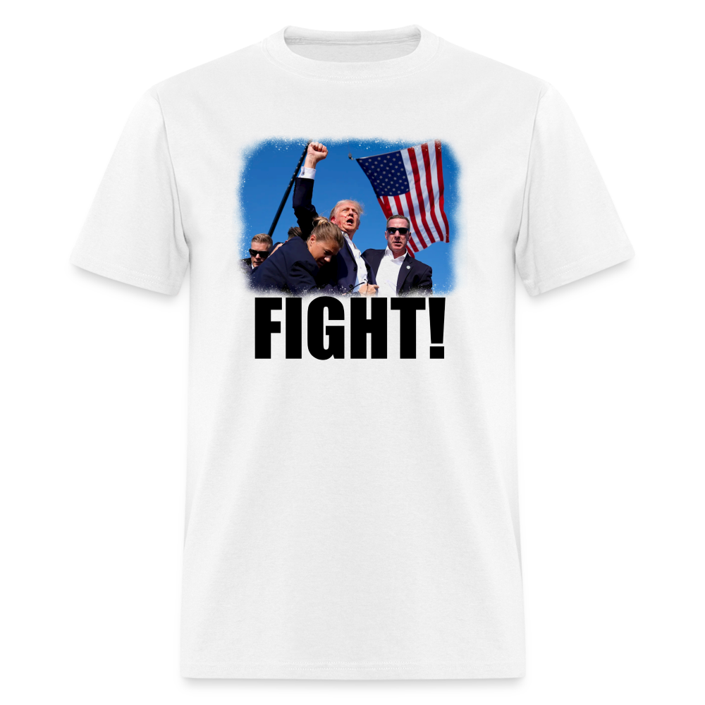 Trump Fight 2024 Unisex Classic T-Shirt - white