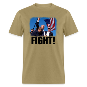 Trump Fight 2024 Unisex Classic T-Shirt - khaki