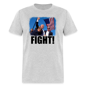 Trump Fight 2024 Unisex Classic T-Shirt - heather gray