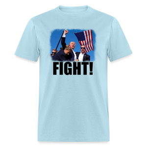 Trump Fight 2024 Unisex Classic T-Shirt - powder blue