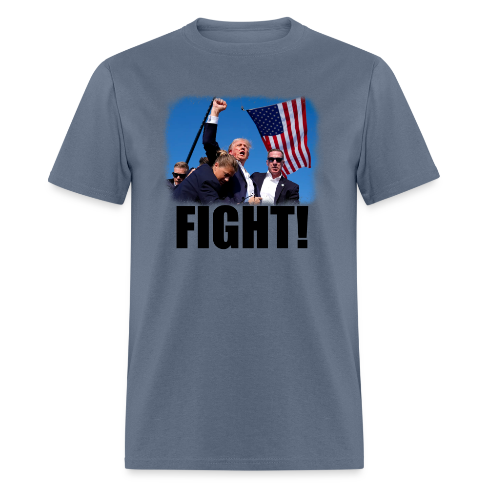 Trump Fight 2024 Unisex Classic T-Shirt - denim