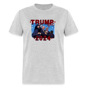 Trump 2024 Unisex Classic T-Shirt - heather gray