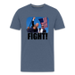 Trump FIGHT 2024 Men's Premium T-Shirt - heather blue