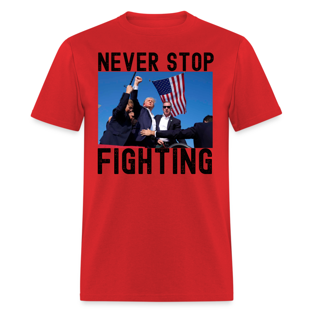 Never Stop Fighting DJT 7/13/24 Unisex Classic T-Shirt - red