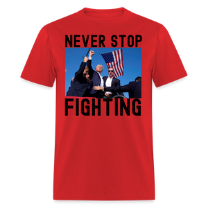 Never Stop Fighting DJT 7/13/24 Unisex Classic T-Shirt - red