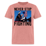 Never Stop Fighting DJT 7/13/24 Unisex Classic T-Shirt - heather mauve