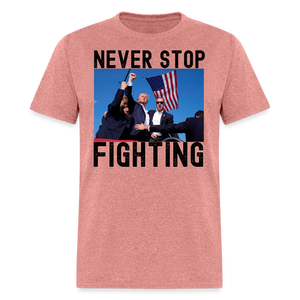 Never Stop Fighting DJT 7/13/24 Unisex Classic T-Shirt - heather mauve