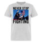 Never Stop Fighting DJT 7/13/24 Unisex Classic T-Shirt - heather gray