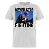 Never Stop Fighting DJT 7/13/24 Unisex Classic T-Shirt - heather gray