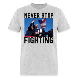 Never Stop Fighting DJT 7/13/24 Unisex Classic T-Shirt - heather gray