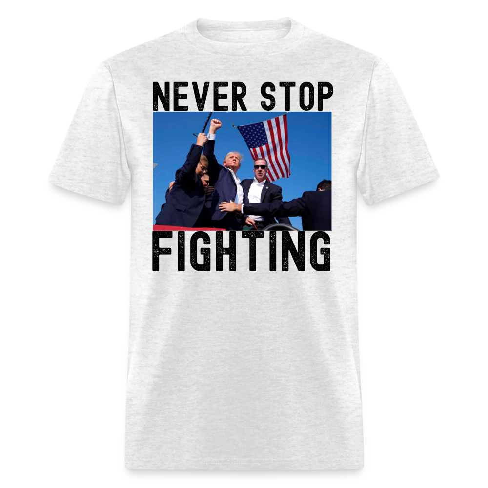 Never Stop Fighting DJT 7/13/24 Unisex Classic T-Shirt - light heather gray