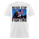 Never Stop Fighting DJT 7/13/24 Unisex Classic T-Shirt - light heather gray