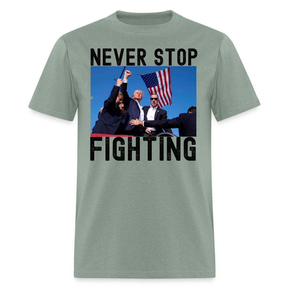 Never Stop Fighting DJT 7/13/24 Unisex Classic T-Shirt - sage