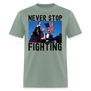 Never Stop Fighting DJT 7/13/24 Unisex Classic T-Shirt - sage