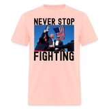 Never Stop Fighting DJT 7/13/24 Unisex Classic T-Shirt - blush pink 