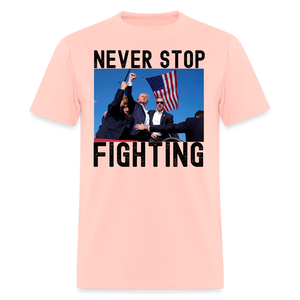 Never Stop Fighting DJT 7/13/24 Unisex Classic T-Shirt - blush pink 