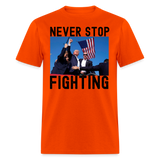 Never Stop Fighting DJT 7/13/24 Unisex Classic T-Shirt - orange