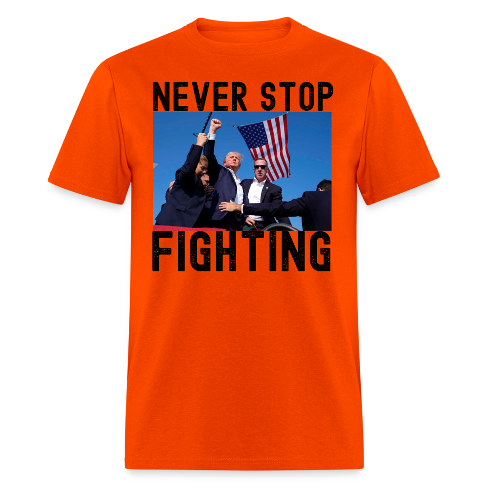 Never Stop Fighting DJT 7/13/24 Unisex Classic T-Shirt - orange