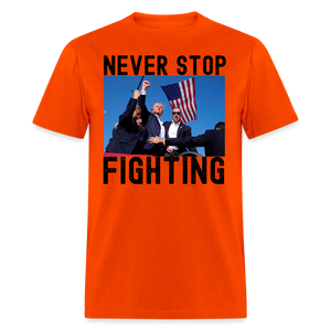 Never Stop Fighting DJT 7/13/24 Unisex Classic T-Shirt - orange