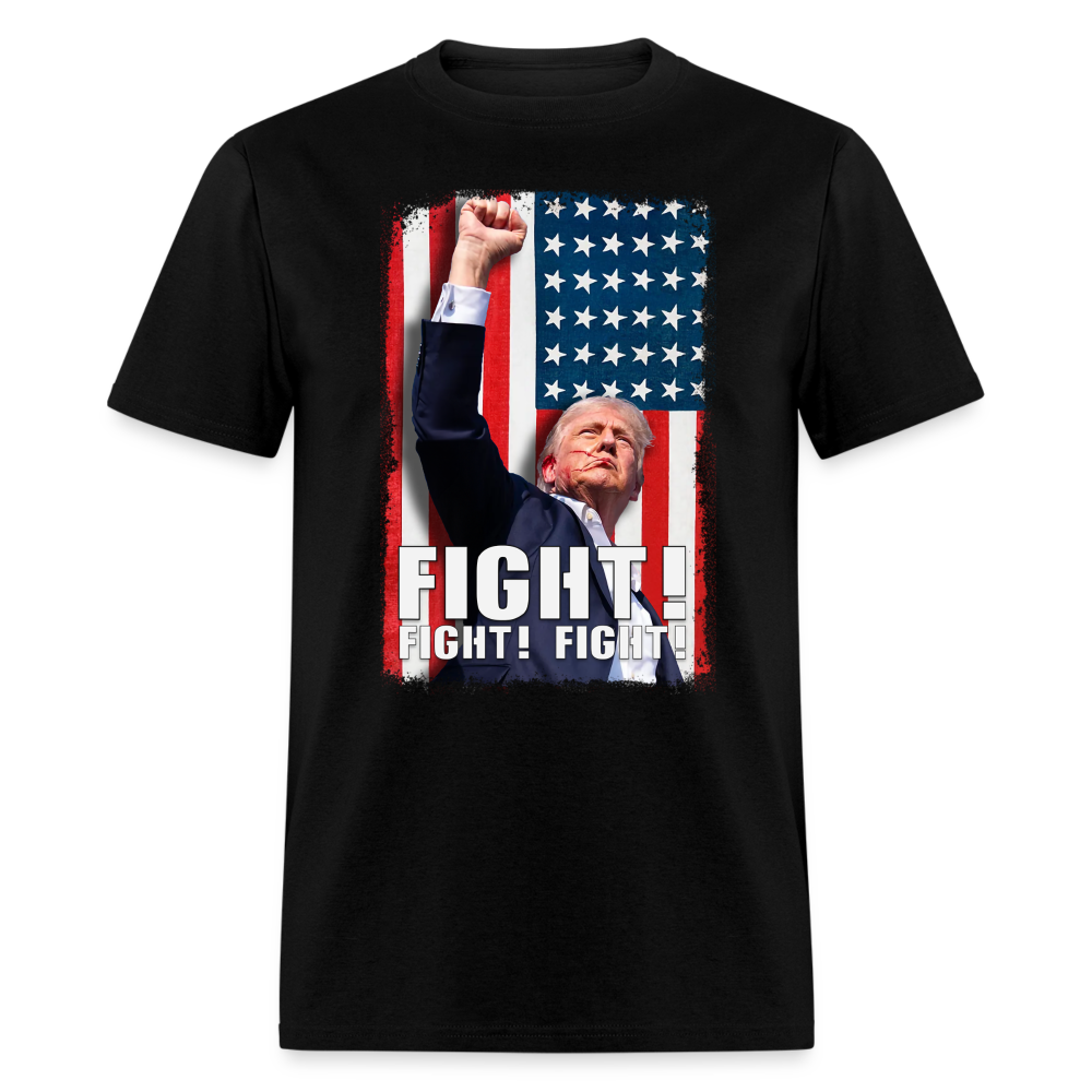 DJT Fight! Fight! Fight! Classic T-Shirt - black