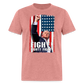 DJT Fight! Fight! Fight! Classic T-Shirt - heather mauve