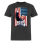 DJT Fight! Fight! Fight! Classic T-Shirt - heather black