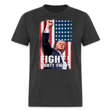 DJT Fight! Fight! Fight! Classic T-Shirt - heather black