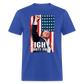 DJT Fight! Fight! Fight! Classic T-Shirt - royal blue