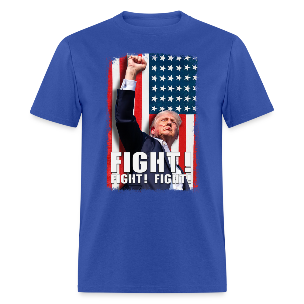 DJT Fight! Fight! Fight! Classic T-Shirt - royal blue