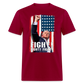 DJT Fight! Fight! Fight! Classic T-Shirt - dark red