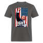 DJT Fight! Fight! Fight! Classic T-Shirt - charcoal