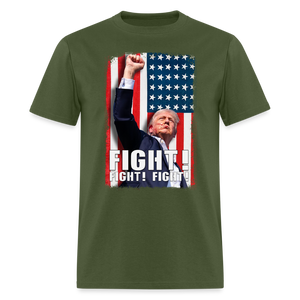 DJT Fight! Fight! Fight! Classic T-Shirt - military green