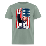 DJT Fight! Fight! Fight! Classic T-Shirt - sage