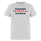 Trump Vance 2024 Classic T-Shirt - heather gray