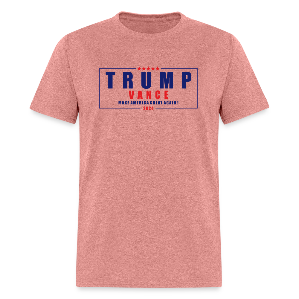 Trump Vance 2024 Classic T-Shirt - heather mauve