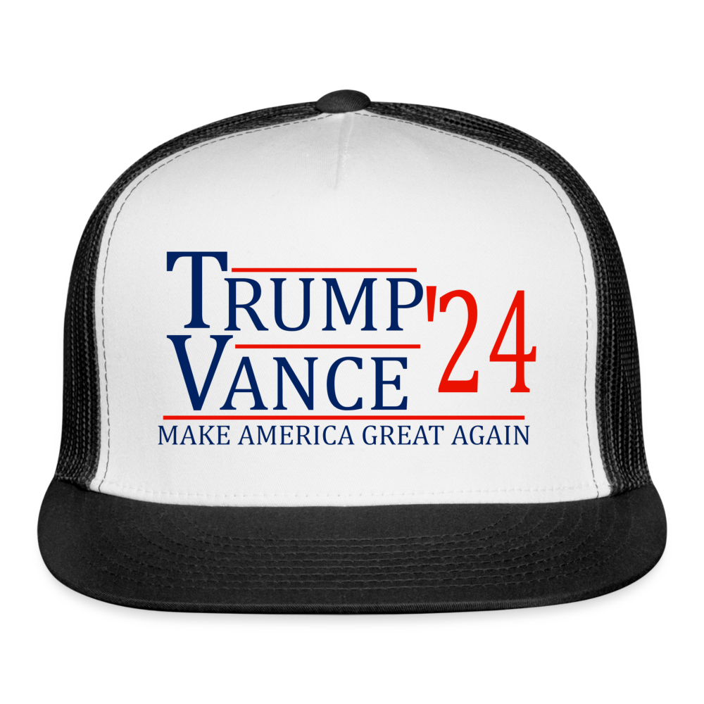 TRUMP/VANCE 2024 Trucker Cap - white/black