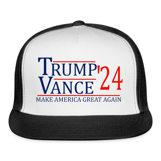 TRUMP/VANCE 2024 Trucker Cap - white/black