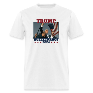 Trump 2024 Bulletproof Classic T-Shirt - white