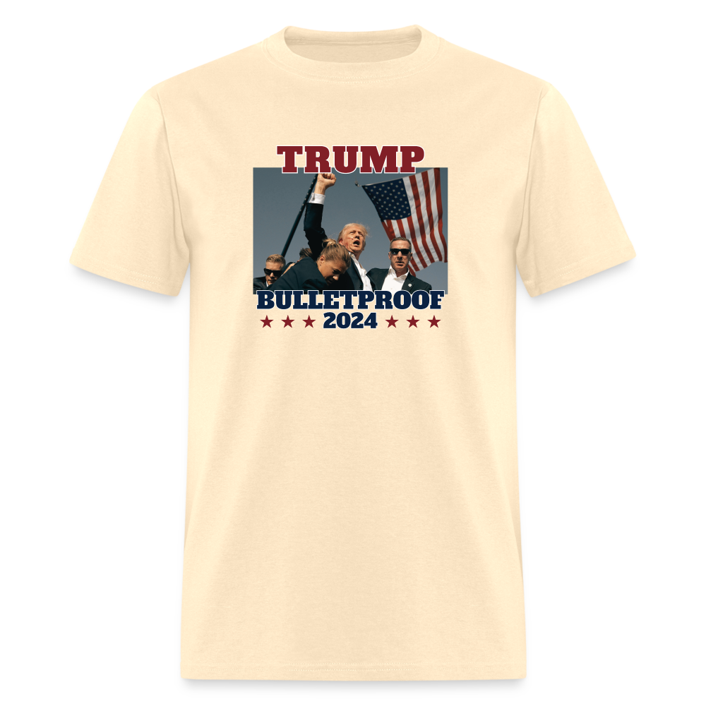 Trump 2024 Bulletproof Classic T-Shirt - natural