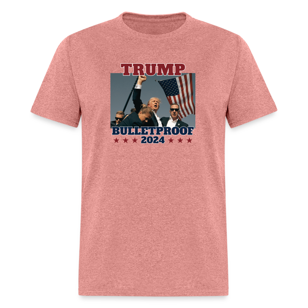 Trump 2024 Bulletproof Classic T-Shirt - heather mauve