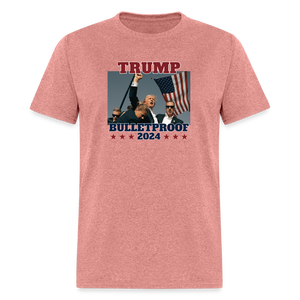 Trump 2024 Bulletproof Classic T-Shirt - heather mauve