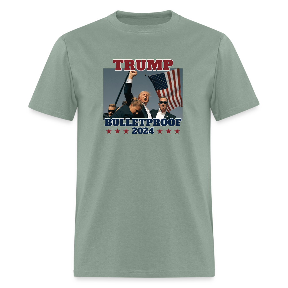 Trump 2024 Bulletproof Classic T-Shirt - sage