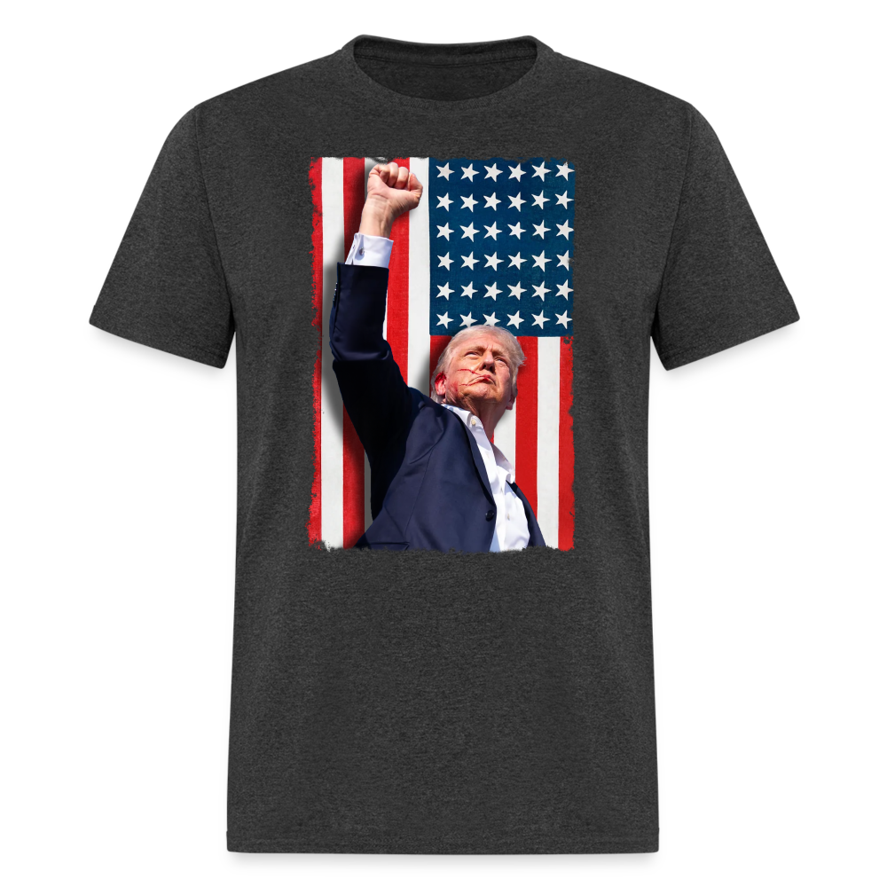 Stand Tall - Trump 2024 Classic T-Shirt - heather black