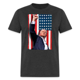 Stand Tall - Trump 2024 Classic T-Shirt - heather black